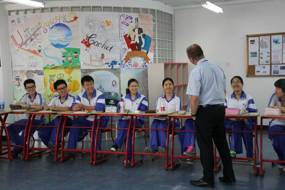 天津市新華中學(xué)國際部對外交流圖集