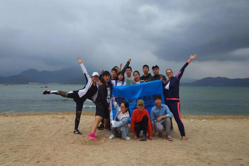 瑞得福國際學校海邊騎行活動圖集