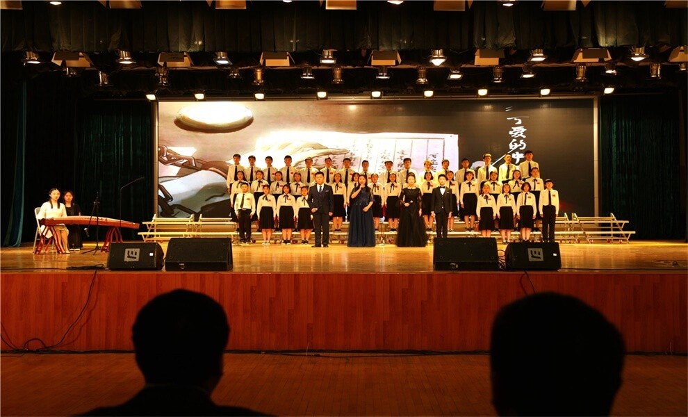 山東省淄博第十一中學(xué)國際部誦讀活動圖集